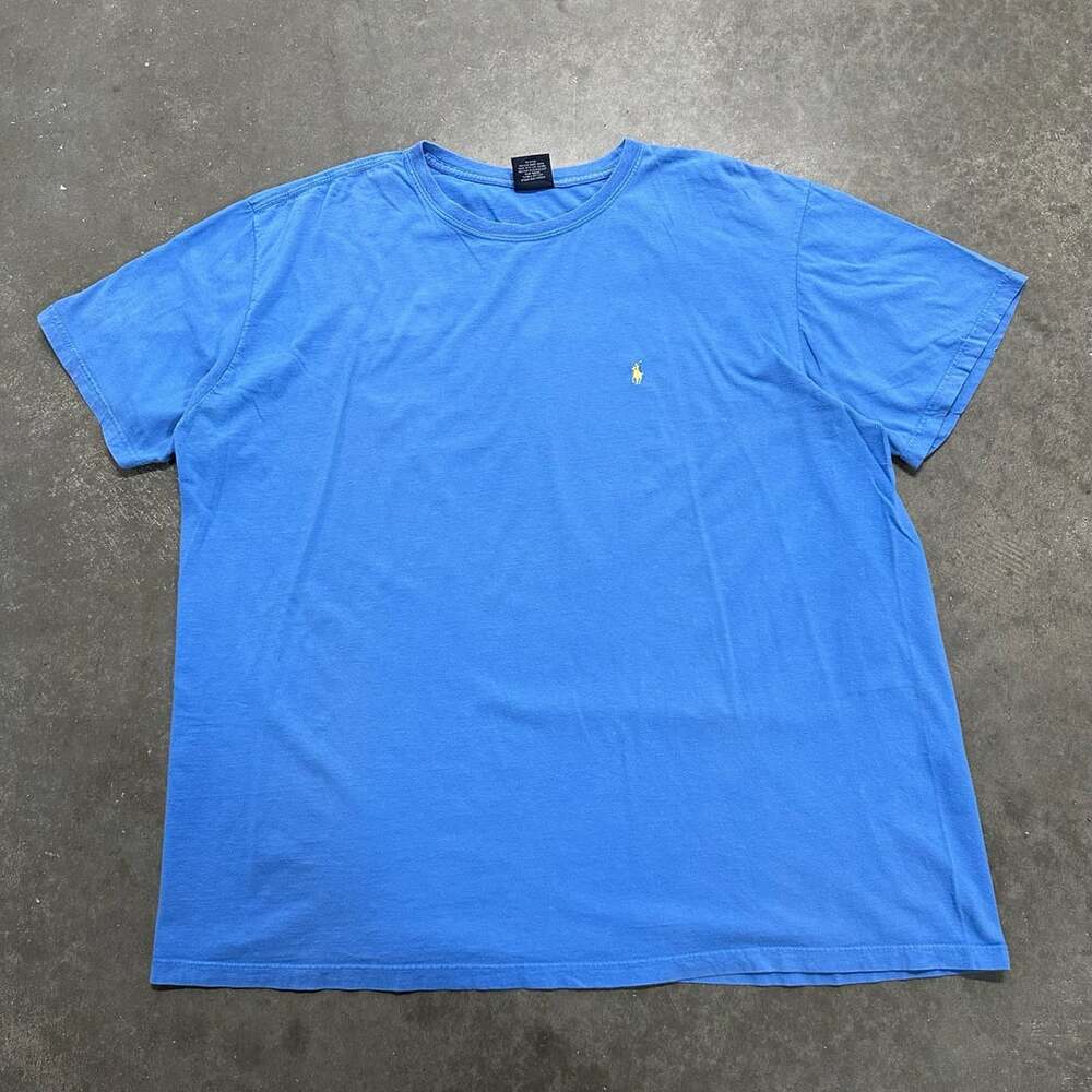 Polo Ralph Lauren Classic Fit Jersey Short Sleeve T-Shirt Light Blue XXL